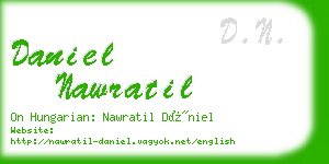 daniel nawratil business card